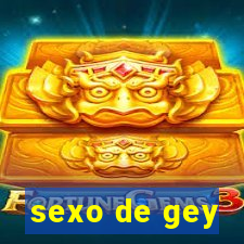 sexo de gey